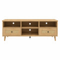 Mueble para TV de Madera Beige 180x40x50 cm