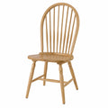 Silla de Madera con Respaldo de Barras