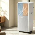 Mobiele airconditioner, Q4, 4-in-1, Q4, Stoffilter & 360° Zwenkwielen voor Huis, Slim Bedieningspaneel, Q4