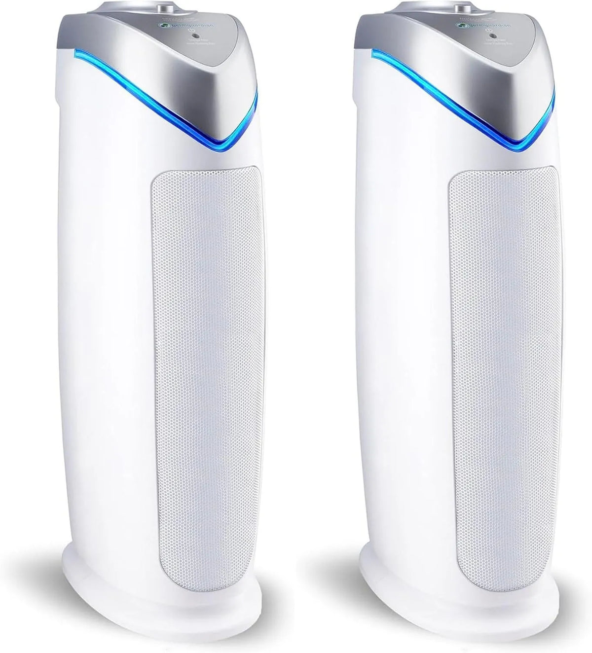 Luchtreiniger, 4-in-1 luchtreiniger, filtert allergieën, stof, schimmel, Germ Guardian True HEPA AC4825W2PK Luchtreiniger met uv-licht middel