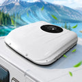 Mobiele airconditioner met 12V, 24V, 1600 W, 1800 W, 25 x 35 cm, 60 dB, afstandsbediening en digitaal display