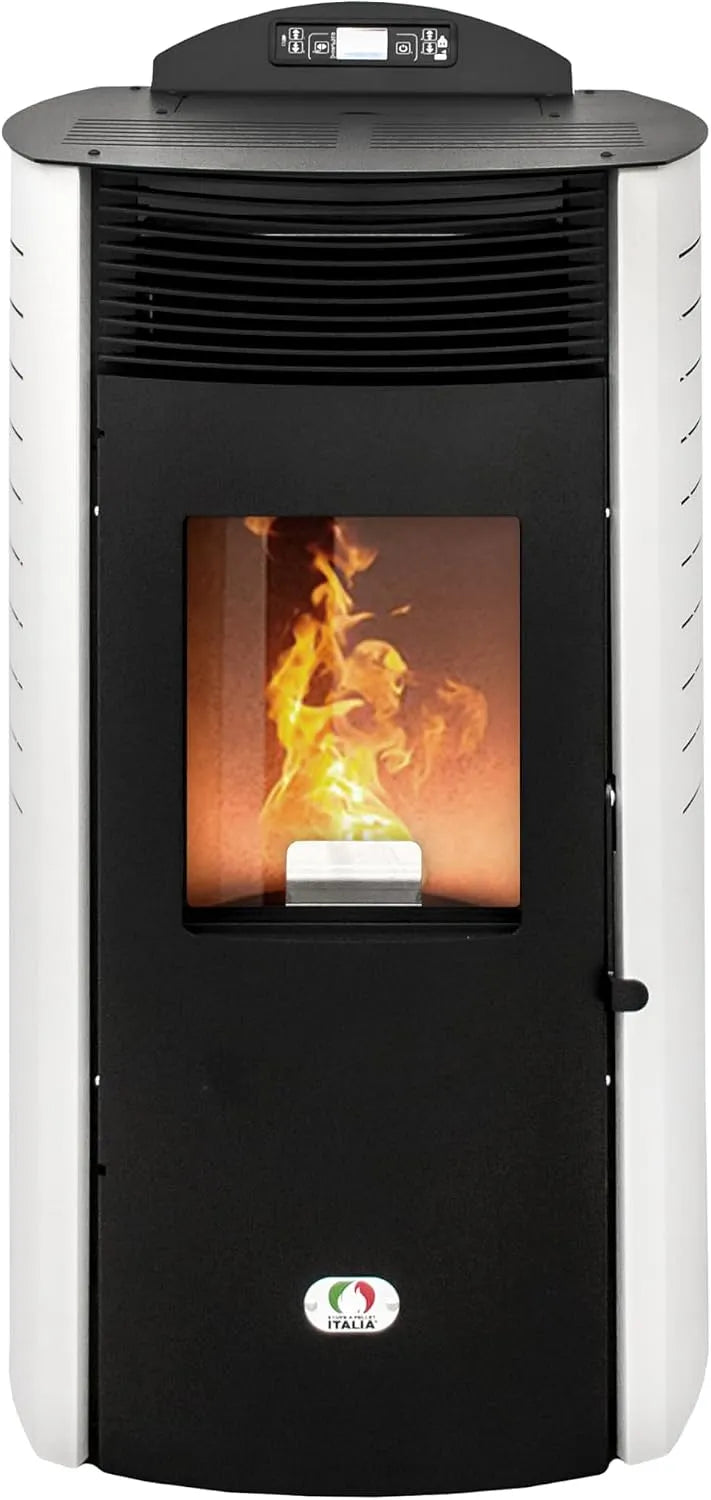 Inbouwoven met 18 kW, 180 m2, 30 uur, 5 snelheden, 57 cm, 17,8 kW, 5,94 kW en 80 mm
