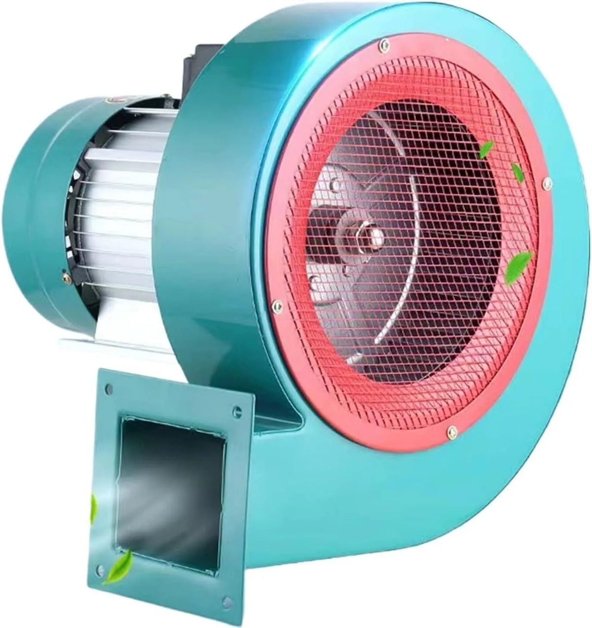 Ventilator met 120 W, 220 V, 380 V en geluidsarme werking, cirkelzuiger met meerdere bladen