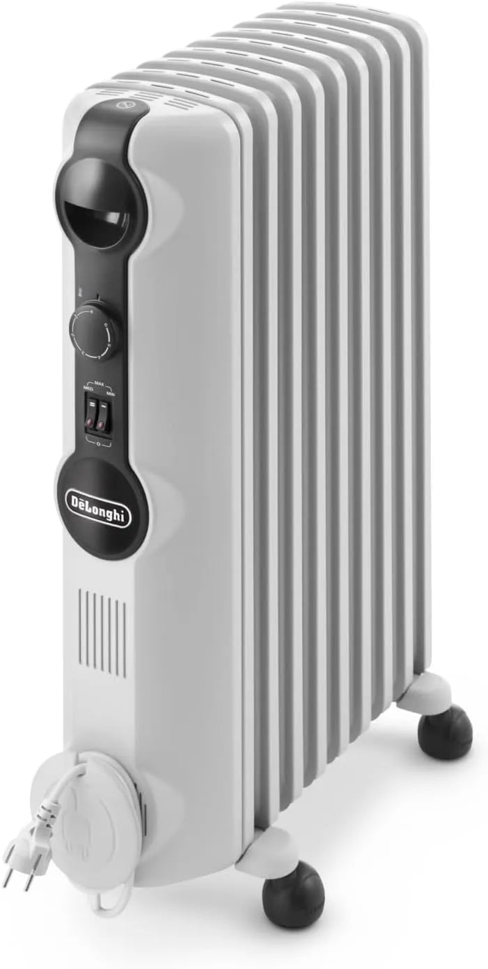 De'Longhi Radia S TRRS0920, Oliegevulde Radiator TRRS0920 met 2000 W, 1100 W, 900 W en wit