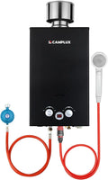 20 kW, Waterverwarmer, model BW264BC-DE, voor Camping, CAMPLUX BW264BC-DE Tankless Gas Boiler 10 Liter, LPG 50 mbar, voor Camping