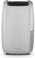 De'Longhi Luchtontvochtiger DDSX220 met 20 l, timer, 44 dB, 4,5 l, wit en transparant