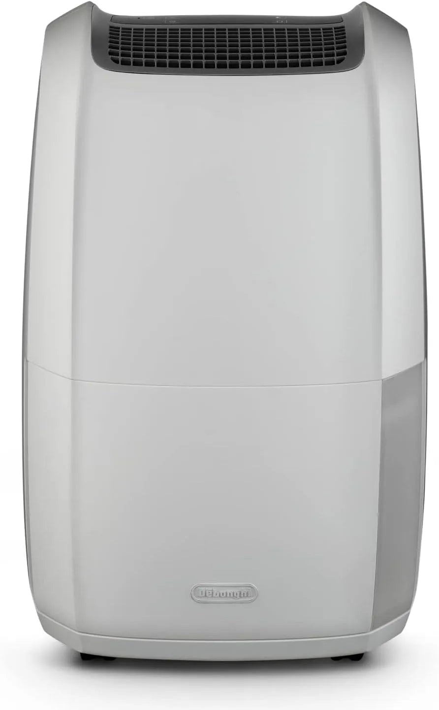 De'Longhi Luchtontvochtiger DDSX220 met 20 l, timer, 44 dB, 4,5 l, wit en transparant