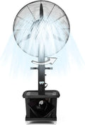 Ventilator met 42L, 3 snelheden, 5-12°C, 10 uur, waterreservoir en oscillatiefunctie