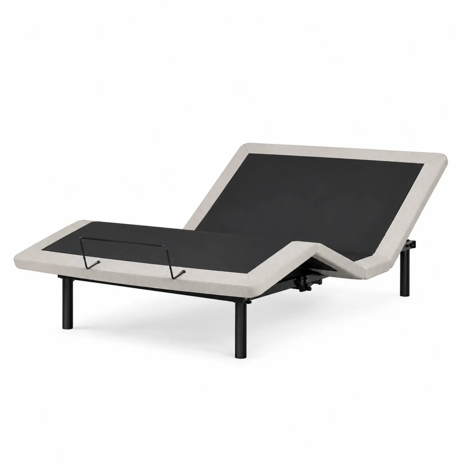 Cama ajustable de metal con control remoto 200x150 cm