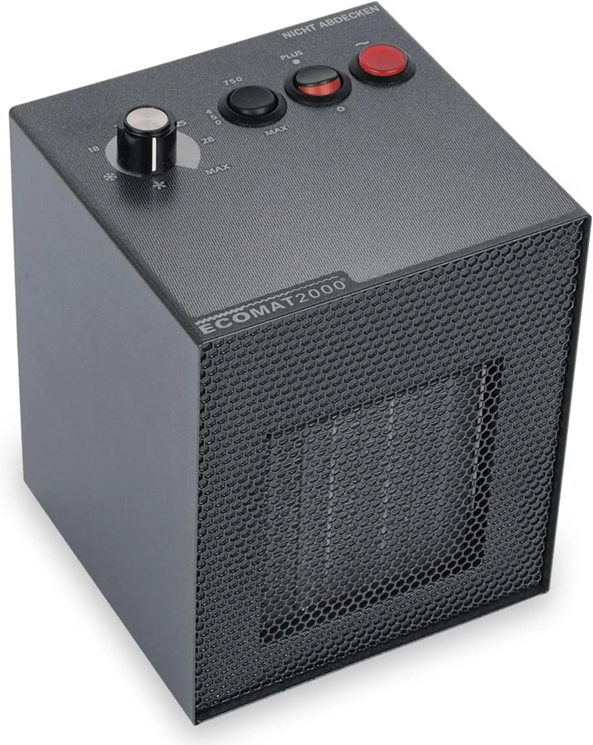 Ventilatorkachel met 230 V, 450 W, 750 W en 1800 W, thermostaat