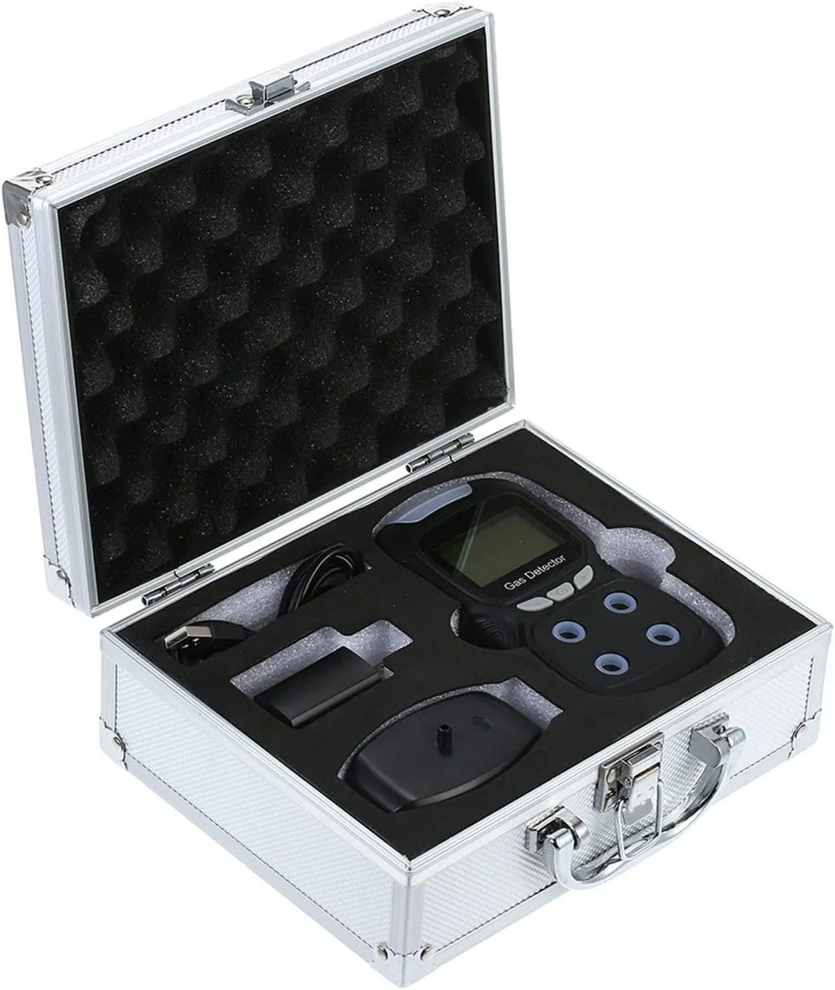 Luchtkwaliteitsmeter, O2, thuis en camper, CO H2S O2 LEL Monitor Digitale Handheld