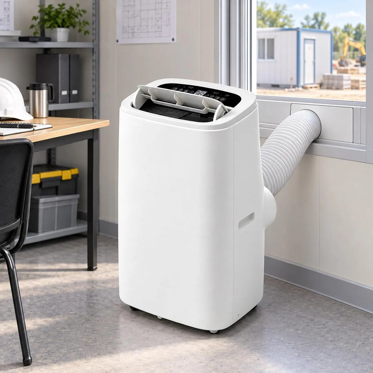 Mobiele airconditioner, 1180 W 18000 BTU, Airconditioningunit, Airconditioner Met App/Spraakbediening