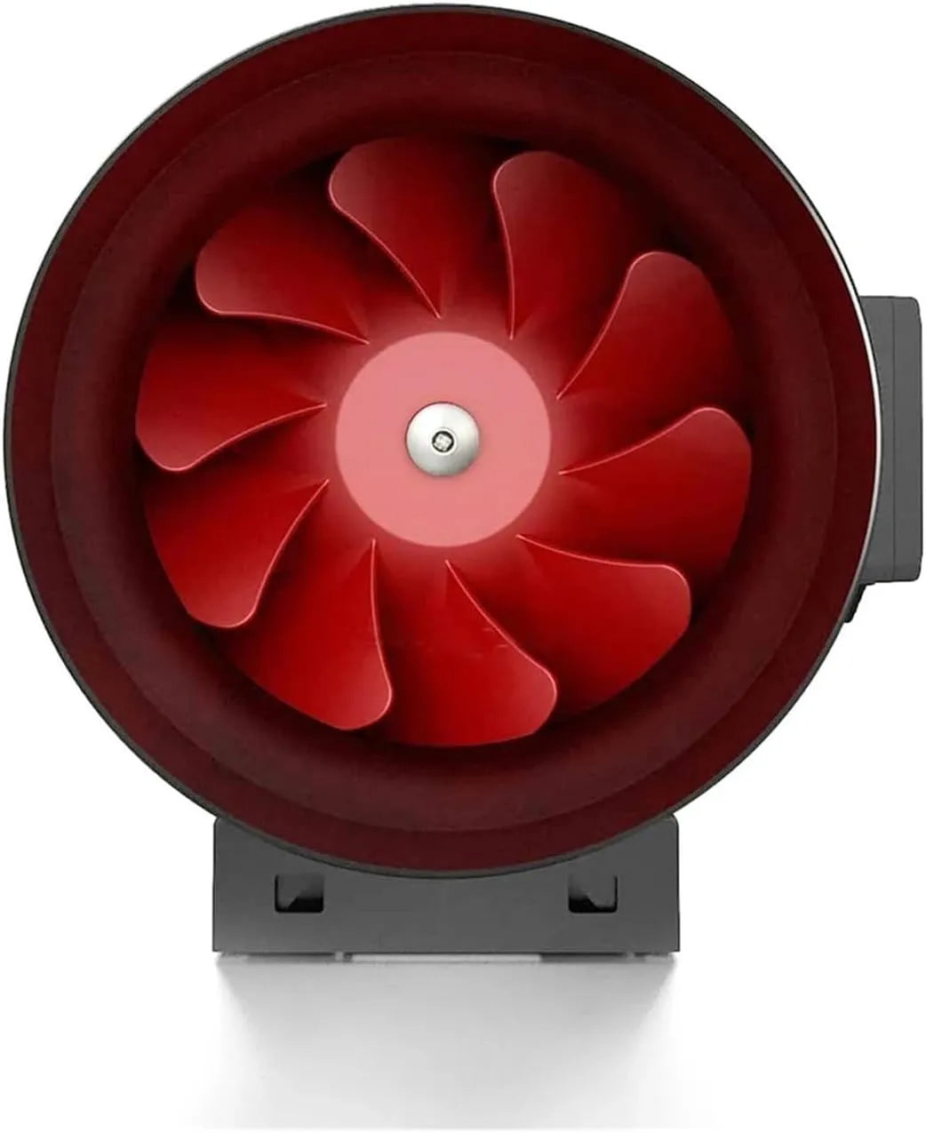 Afzuigventilator met 6 Inch en geluidsarme werking, 6 Inch geluidsarm Kunststof Inline Kanaalventilator Uitlaatventilator
